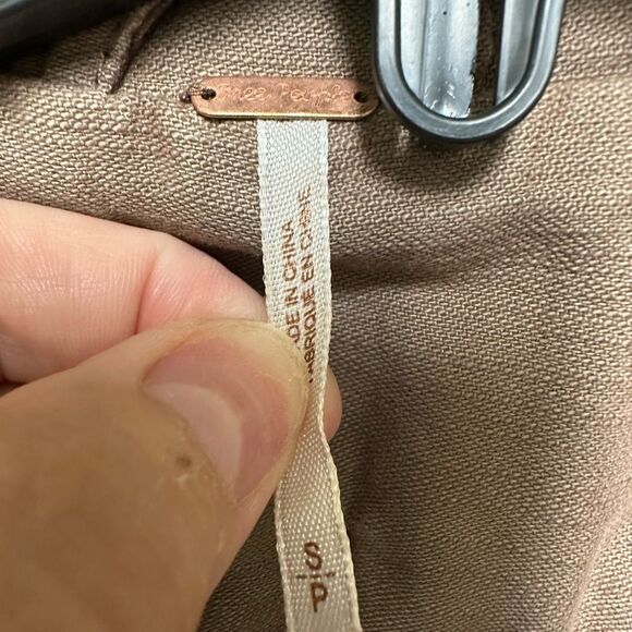 Free People slouchy bomber zip up & button jacket - Picture 3 of 6